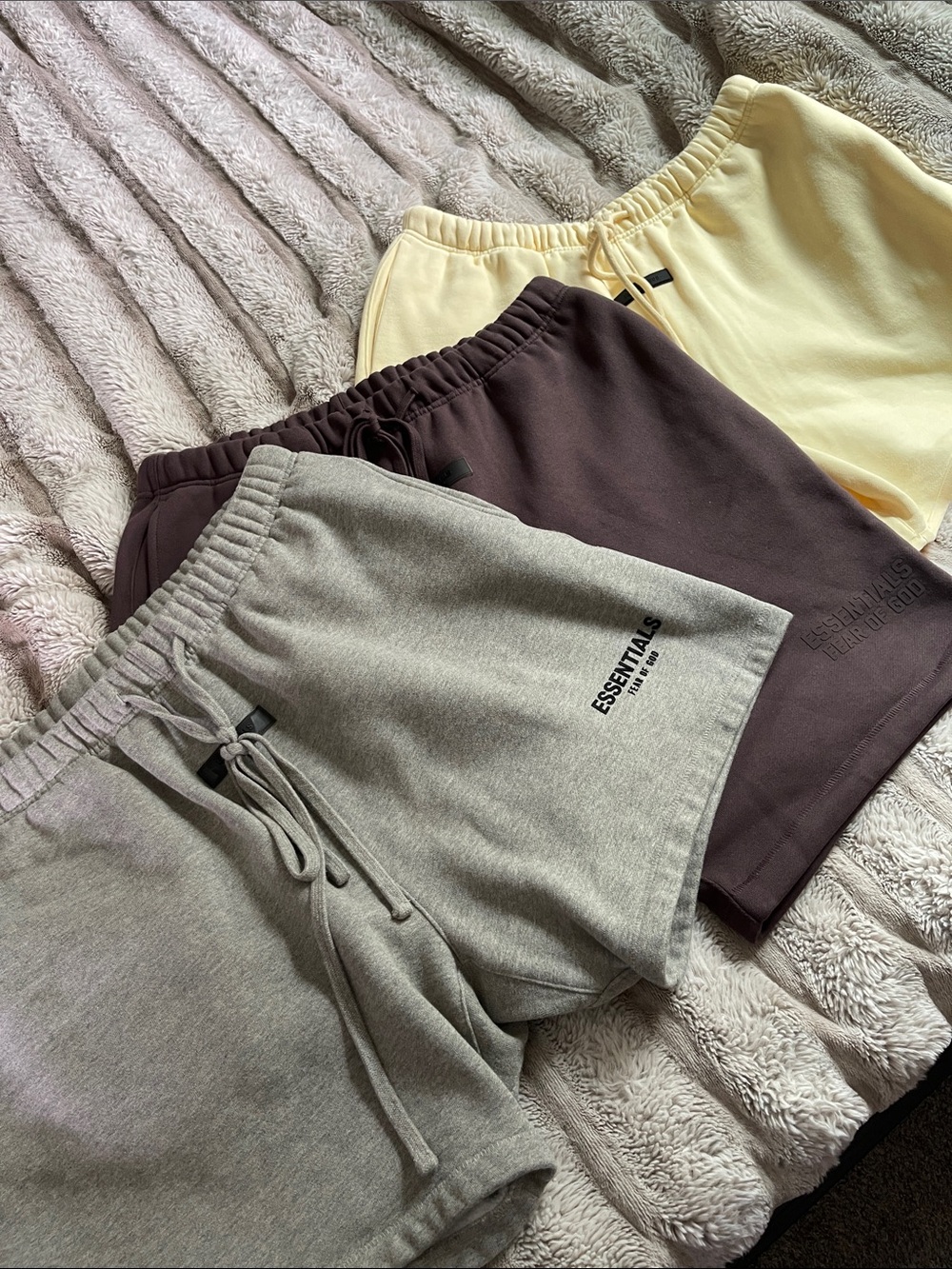3 pair of essential shorts